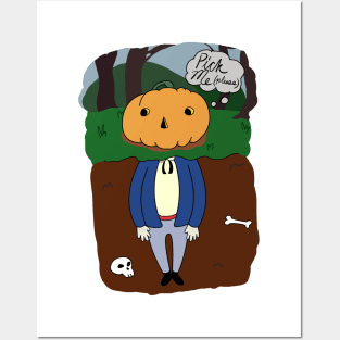 Patient Pumpkin Posters and Art